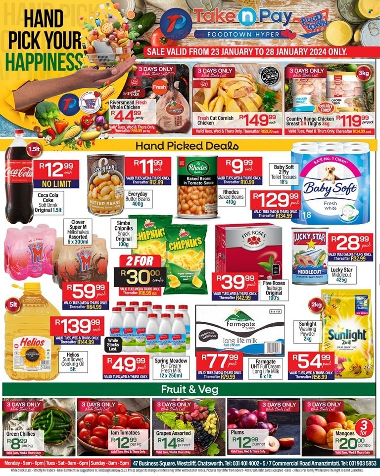 Take n Pay specials - 23/01/2024 - 28/01/2024. Page 1