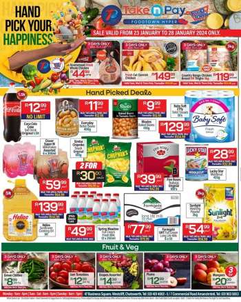Take n Pay catalogue  - 23/01/2024 - 28/01/2024.