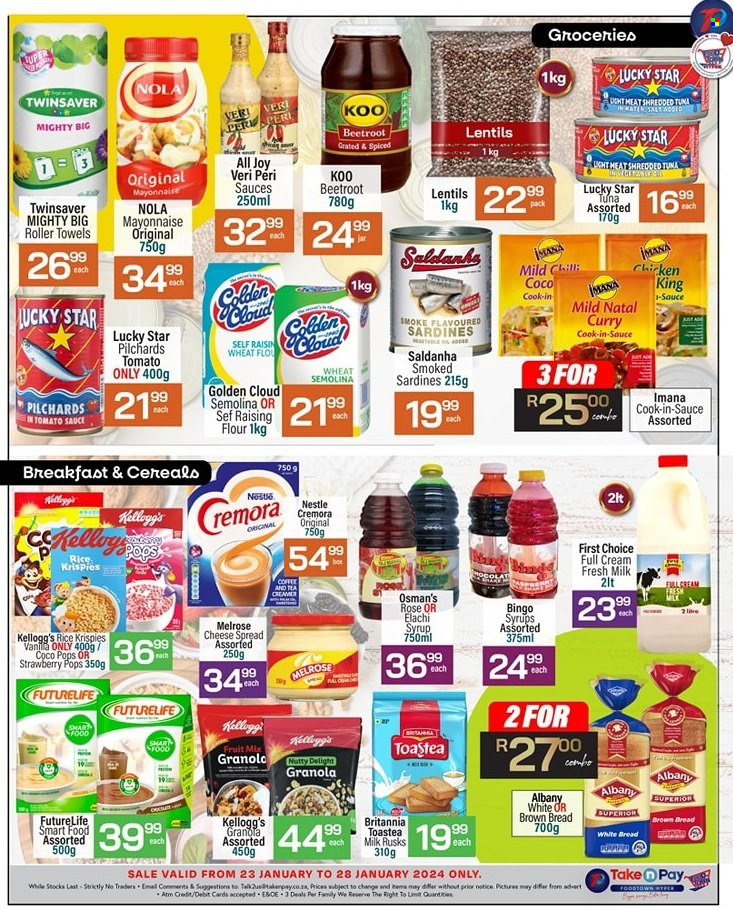 Take n Pay specials - 23/01/2024 - 28/01/2024. Page 2