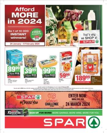 SPAR catalogue  - 24/01/2024 - 06/02/2024.