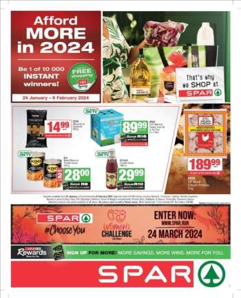 SPAR catalogue  - 24/01/2024 - 06/02/2024.