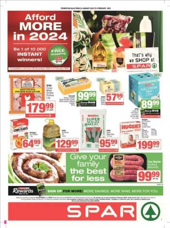 SPAR catalogue  - 24/01/2024 - 06/02/2024.