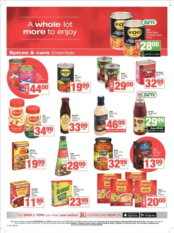 SPAR specials - 24/01/2024 - 06/02/2024. Page 22