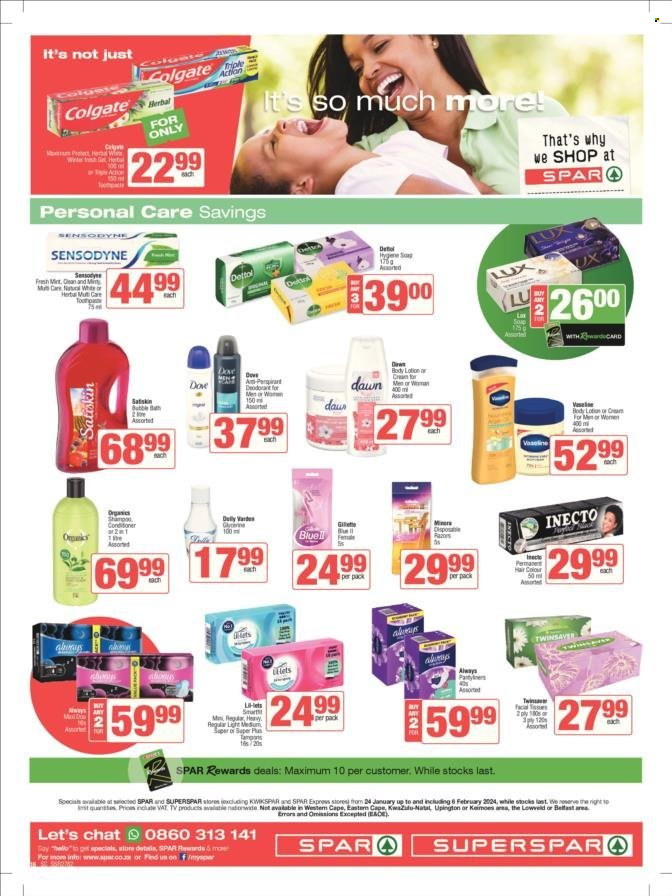 SPAR specials - 24/01/2024 - 06/02/2024. Page 44