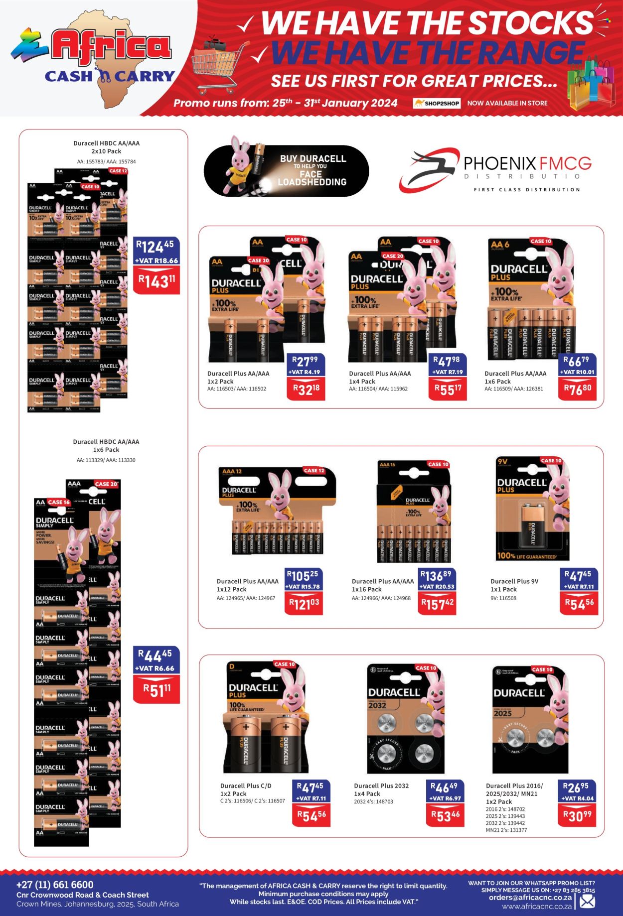 Africa Cash & Carry specials - 25/01/2024 - 31/01/2024. Page 18