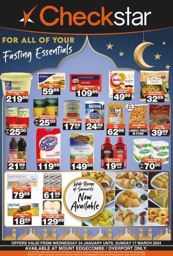 Checkstar catalogue  - 24/01/2024 - 17/03/2024.