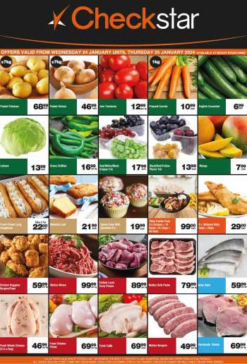 Checkstar catalogue  - 24/01/2024 - 25/01/2024.