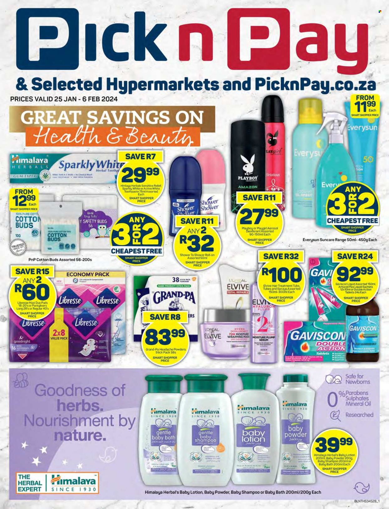 Pick n Pay specials - 25/01/2024 - 06/02/2024. Page 1