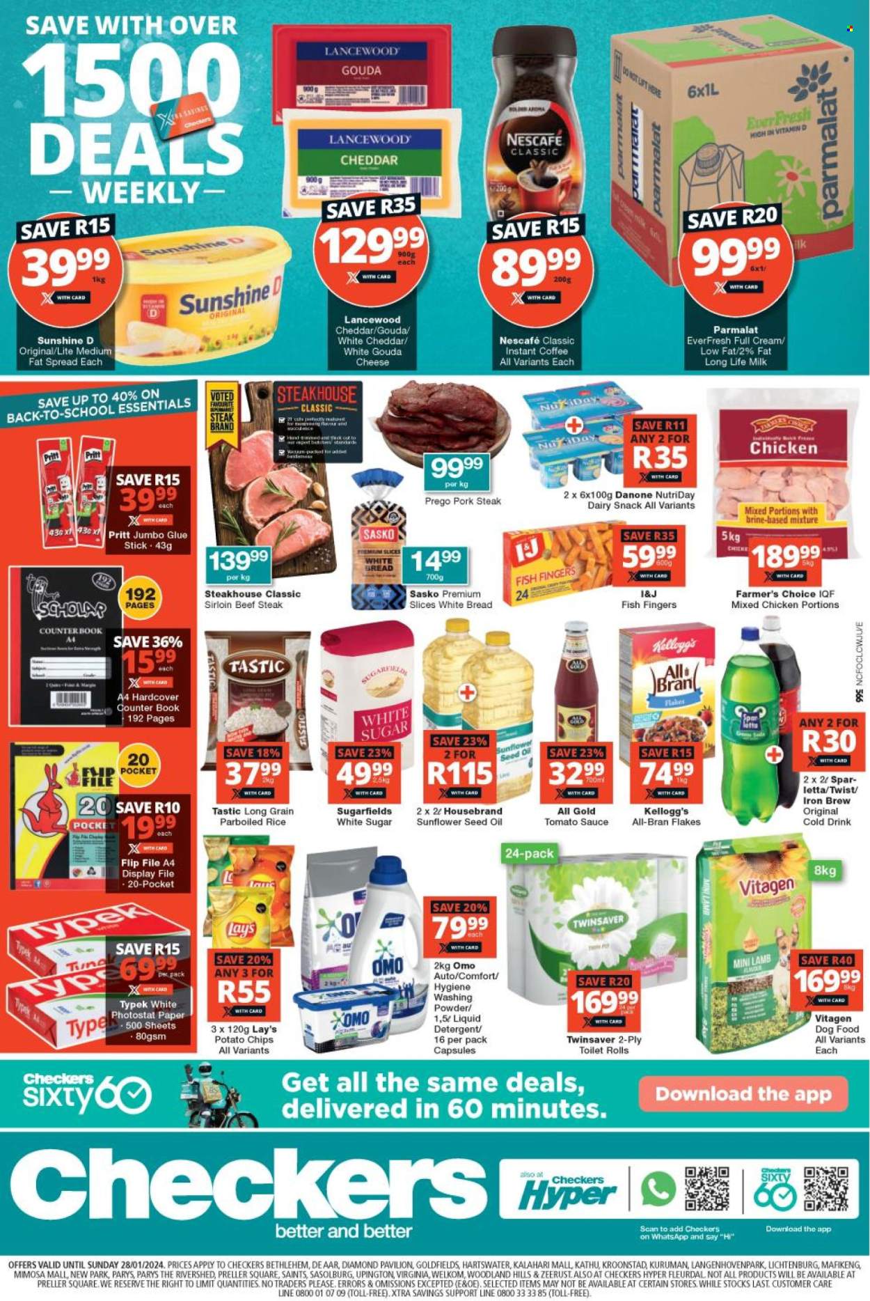 Checkers specials - 25/01/2024 - 28/01/2024. Page 1