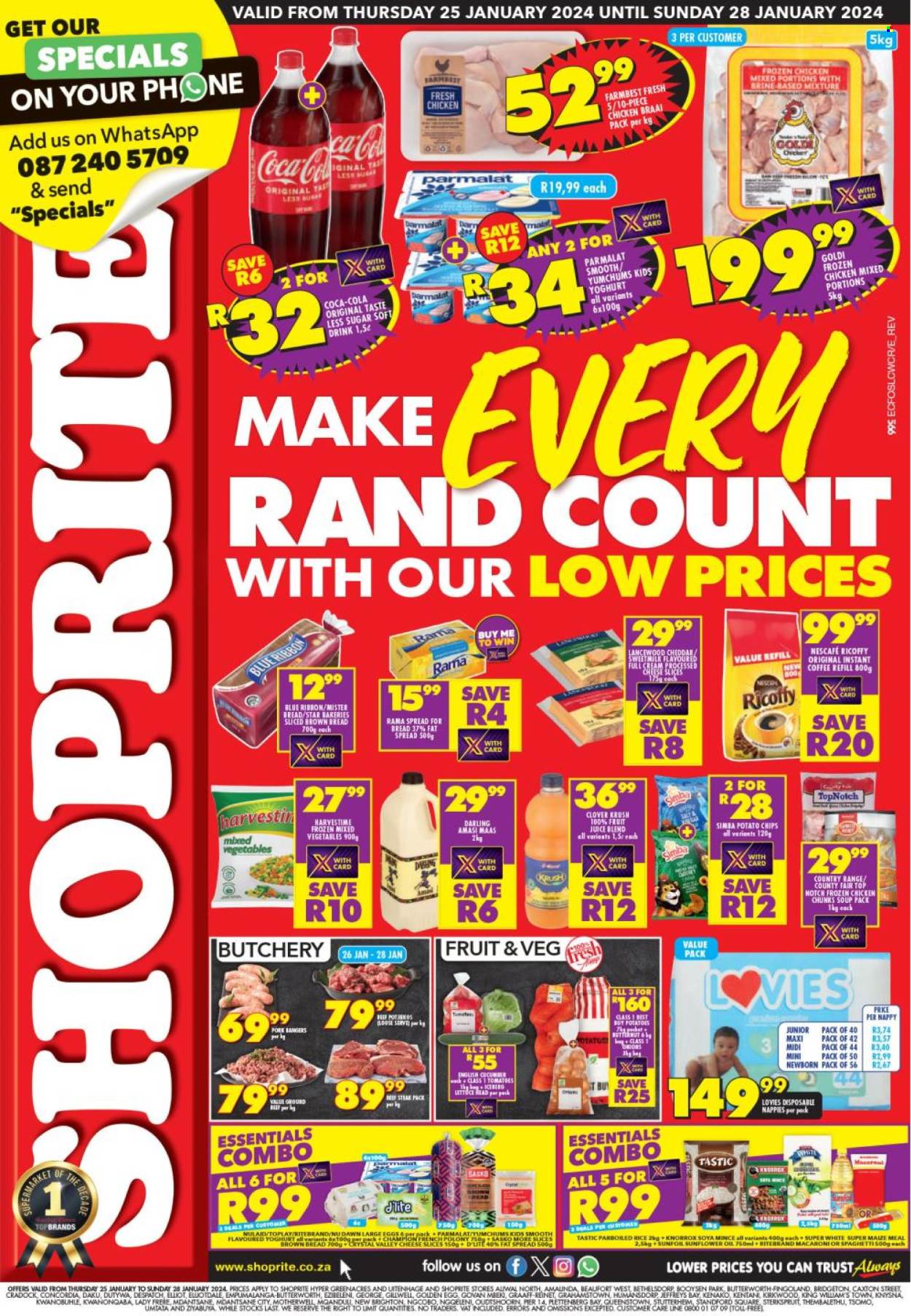 Shoprite specials - 25/01/2024 - 28/01/2024. Page 1