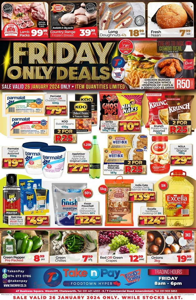 Take n Pay specials - 26/01/2024 - 26/01/2024. Page 1