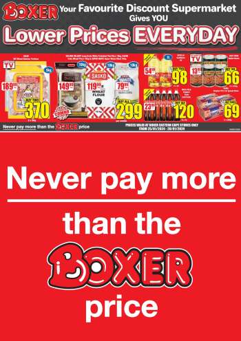 Boxer catalogue  - 25/01/2024 - 28/01/2024.