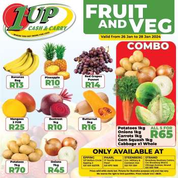 1UP Cash & Carry catalogue  - 26/01/2024 - 28/01/2024.