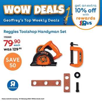 Toys R Us catalogue  - 26/01/2024 - 01/02/2024.