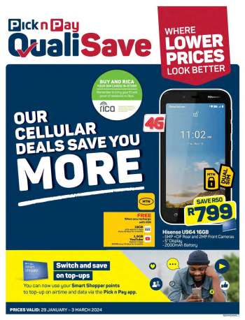 Pick n Pay QualiSave catalogue  - 29/01/2024 - 03/03/2024.