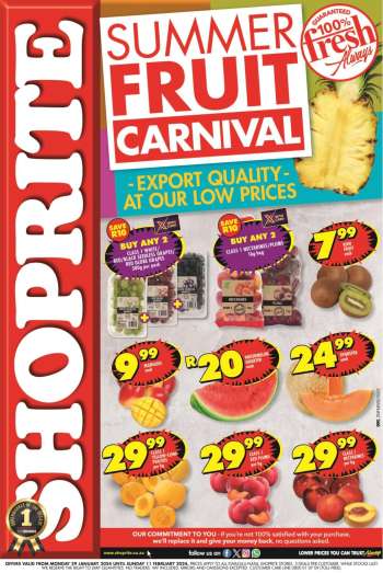Shoprite catalogue  - 29/01/2024 - 11/02/2024.