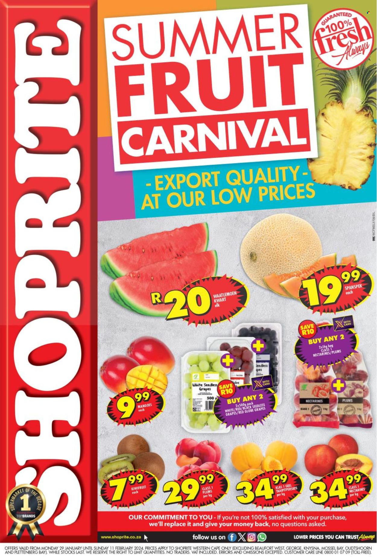 Shoprite specials - 29/01/2024 - 11/02/2024. Page 1