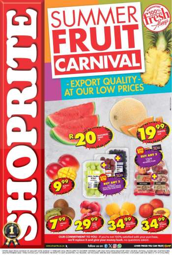 Shoprite catalogue  - 29/01/2024 - 11/02/2024.