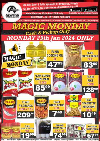 Advance Cash & Carry catalogue  - 29/01/2024 - 29/01/2024.