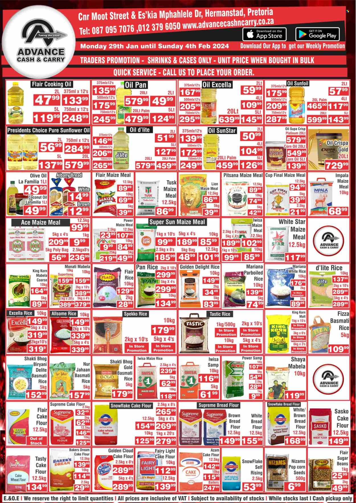 Advance Cash & Carry specials - 29/01/2024 - 04/02/2024. Page 1
