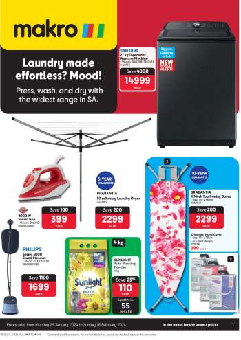 Makro catalogue  - 29/01/2024 - 18/02/2024.