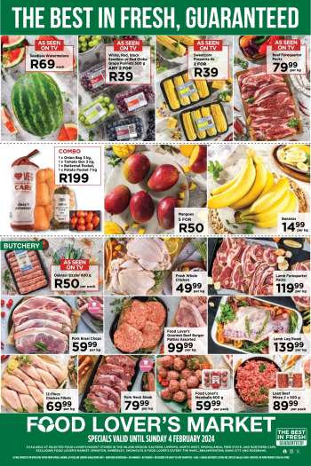 Food Lover's Market catalogue  - 29/01/2024 - 04/02/2024.