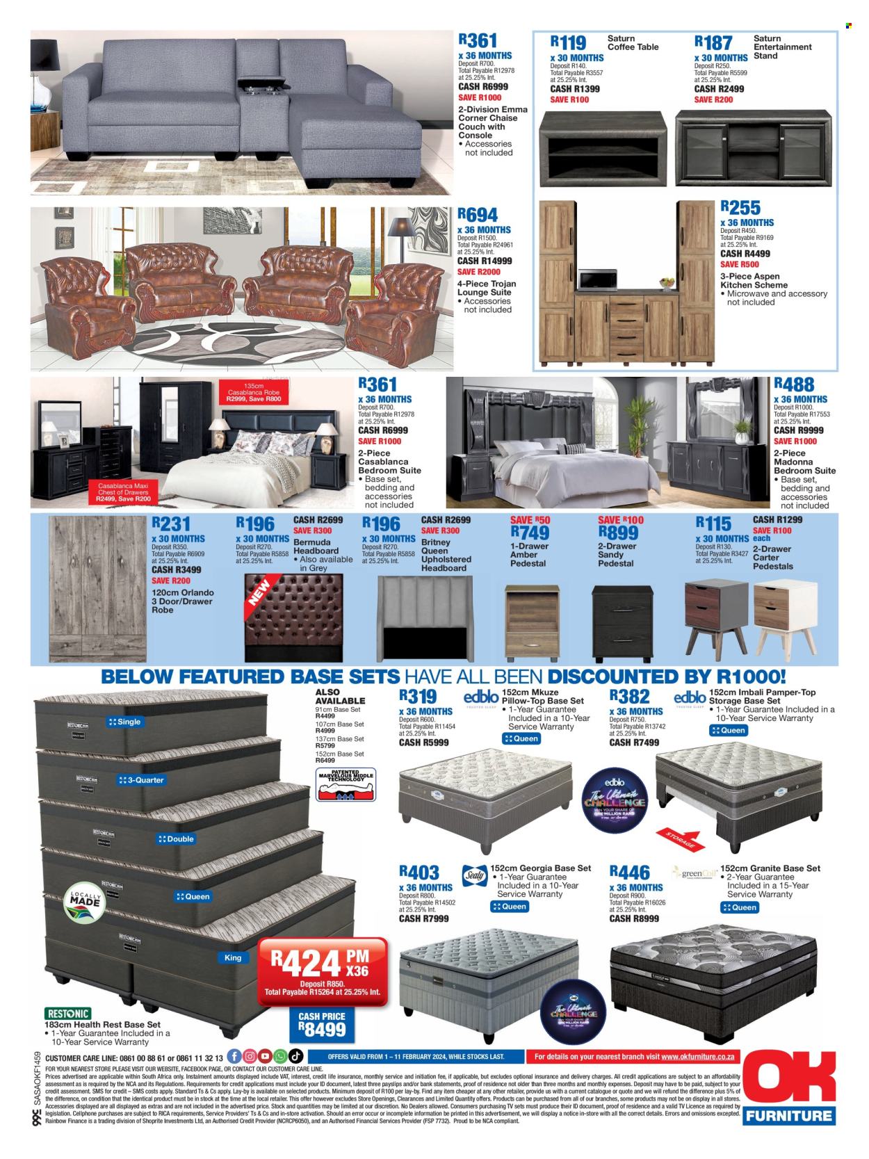 OK Furniture specials - 01/02/2024 - 11/02/2024. Page 4