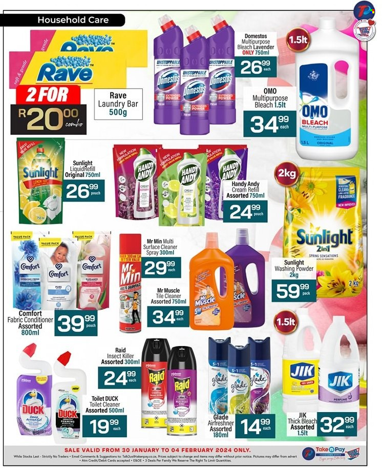 Take n Pay specials - 30/01/2024 - 04/02/2024. Page 7