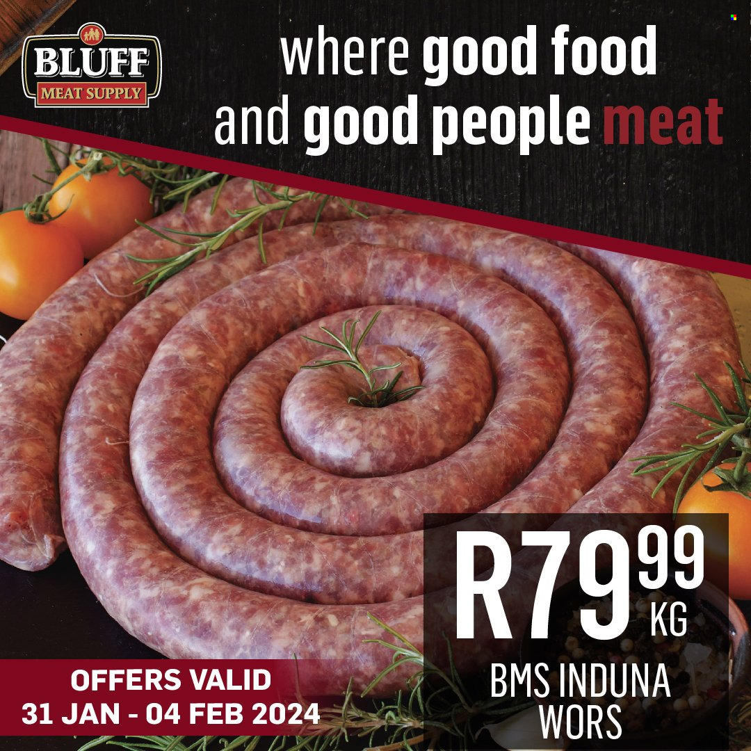 Bluff Meat Supply specials - 31/01/2024 - 04/02/2024. Page 4