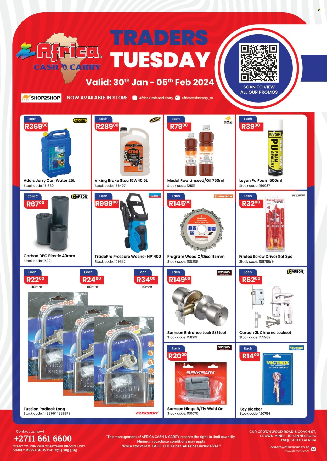 Africa Cash & Carry specials - 30/01/2024 - 05/02/2024. Page 1