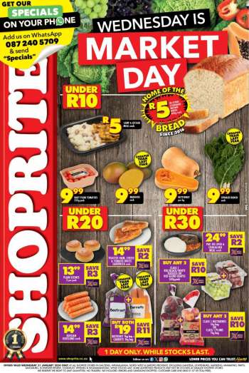 Shoprite catalogue  - 01/01/2024 - 01/01/2024.