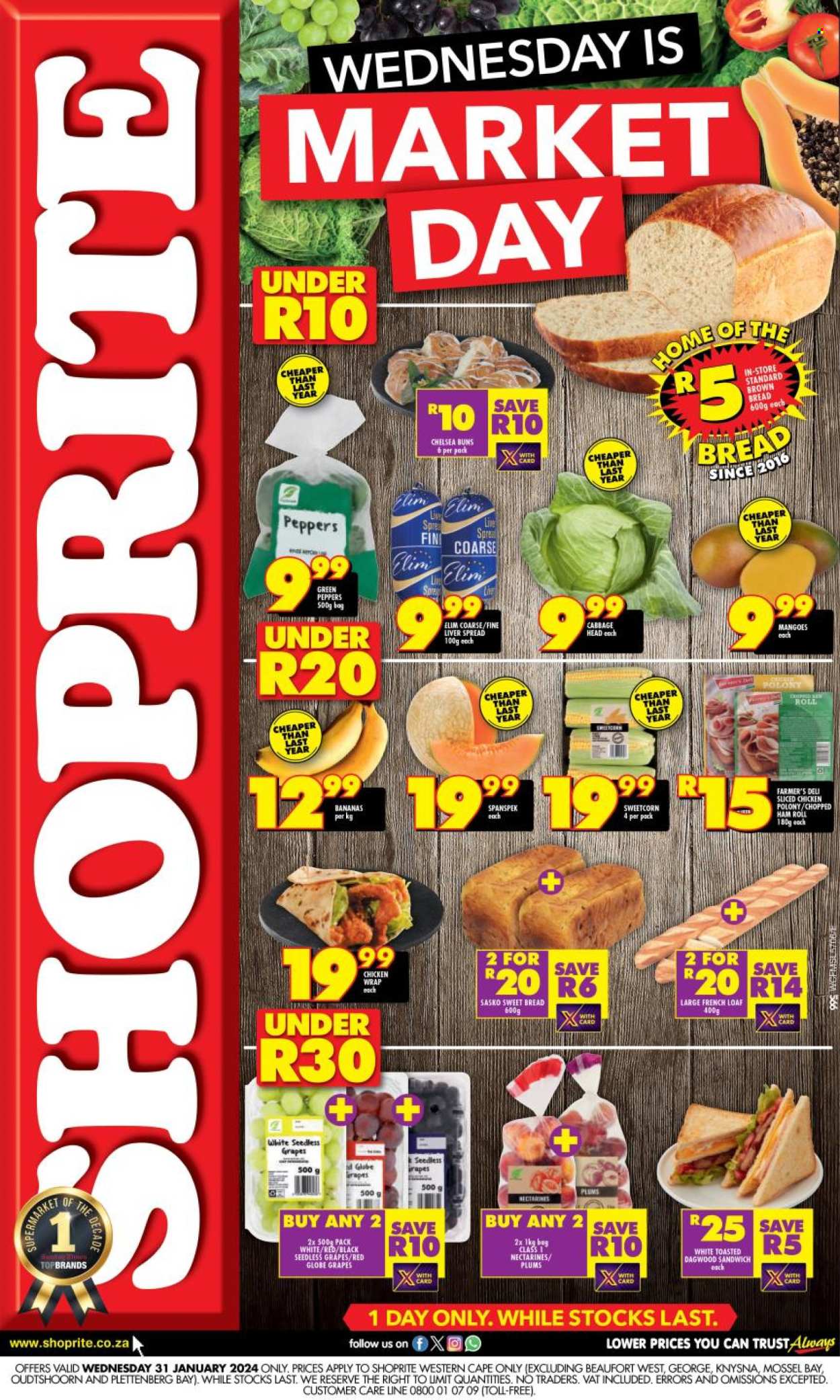 Shoprite specials - 31/01/2024 - 31/01/2024. Page 1