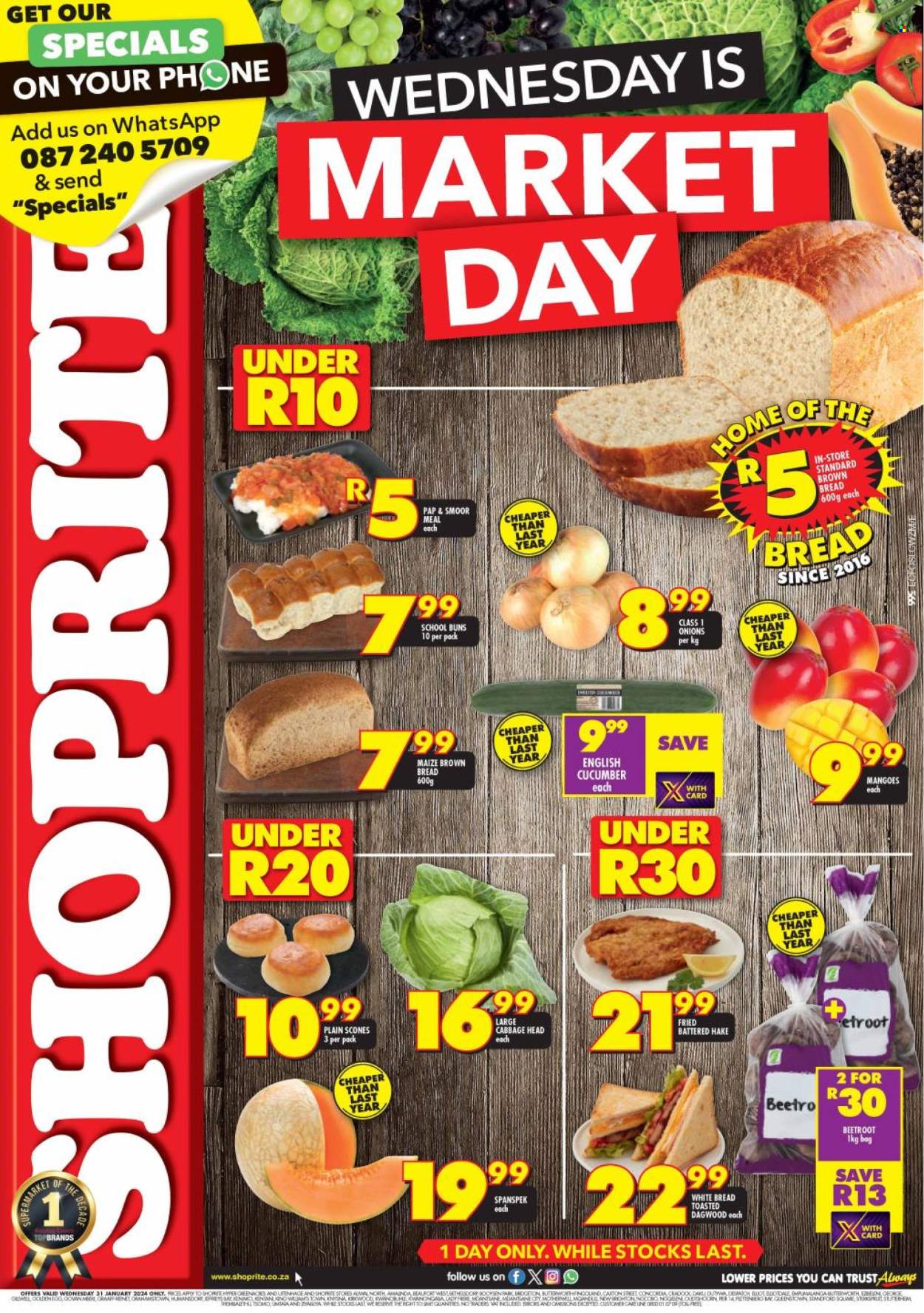 Shoprite specials - 31/01/2024 - 31/01/2024. Page 1