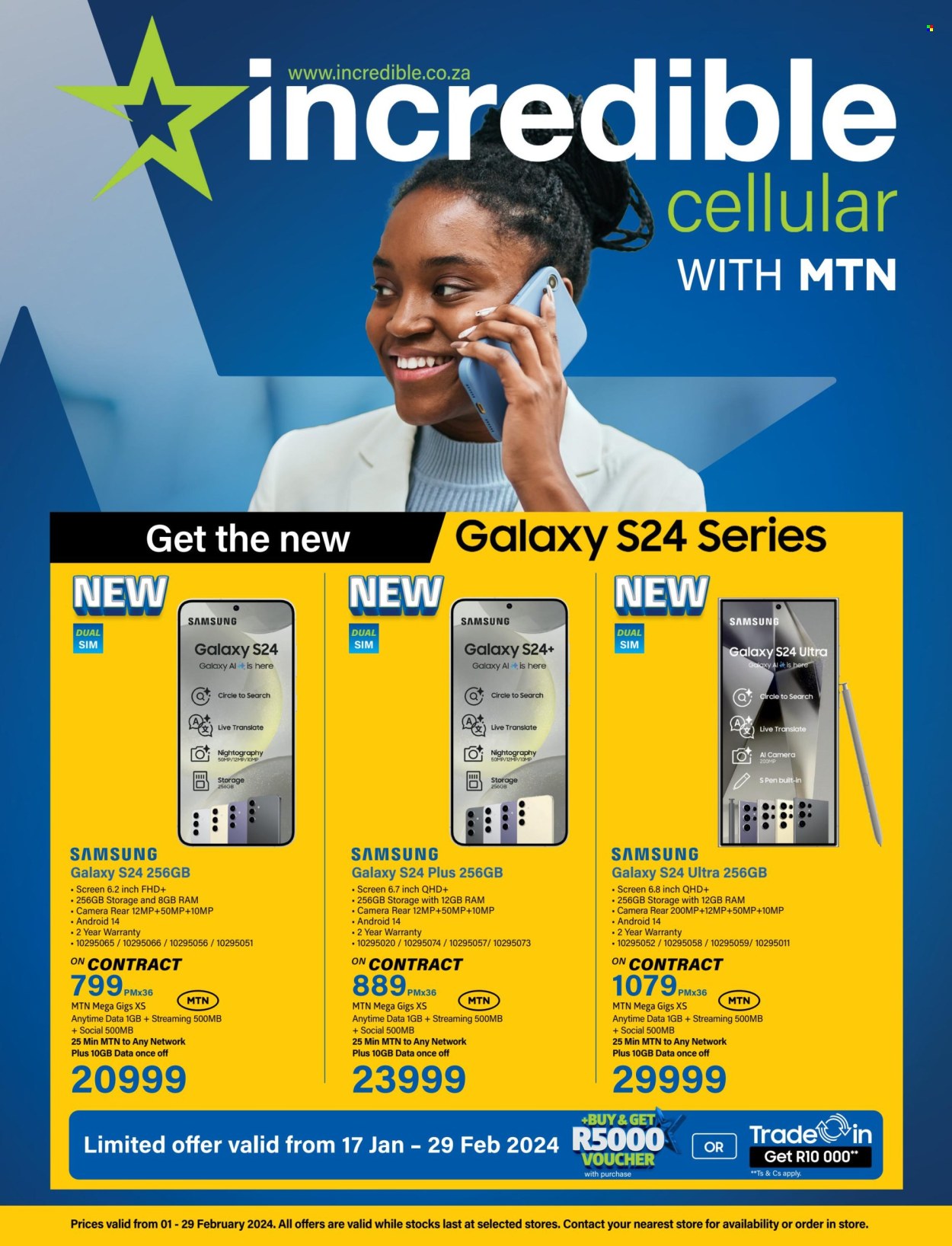 Incredible Connection specials - 01/02/2024 - 29/02/2024. Page 1