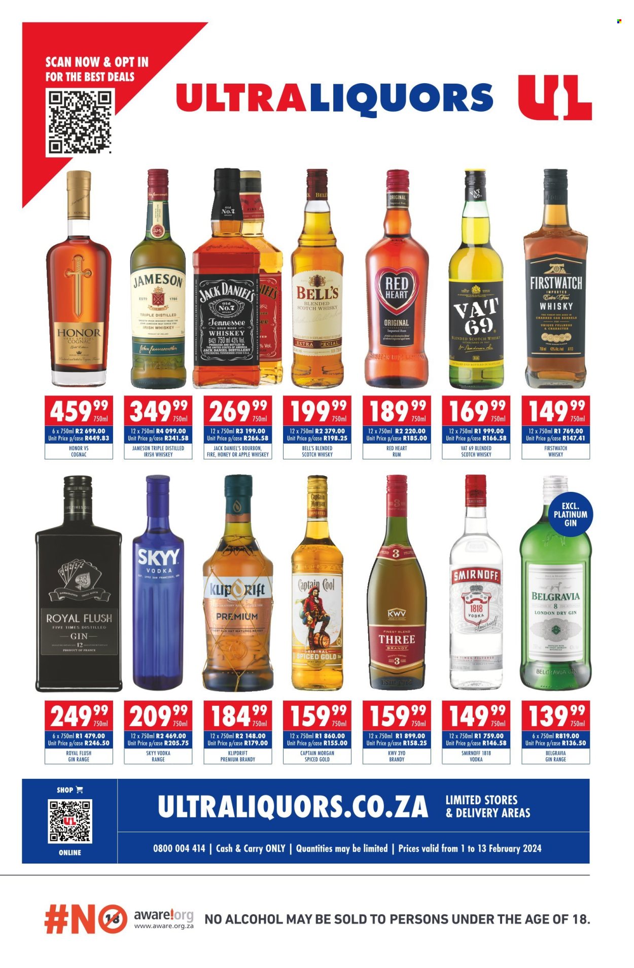Ultra Liquors specials - 01/02/2024 - 13/02/2024. Page 1