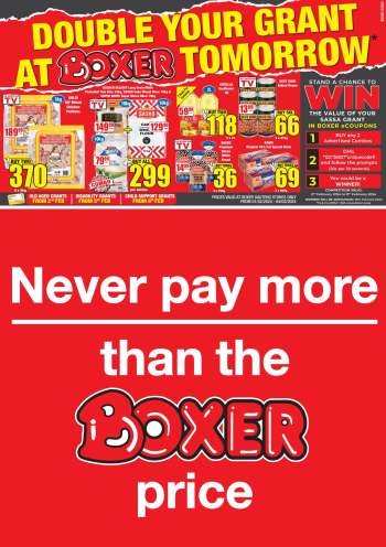 Boxer catalogue  - 01/02/2024 - 04/02/2024.