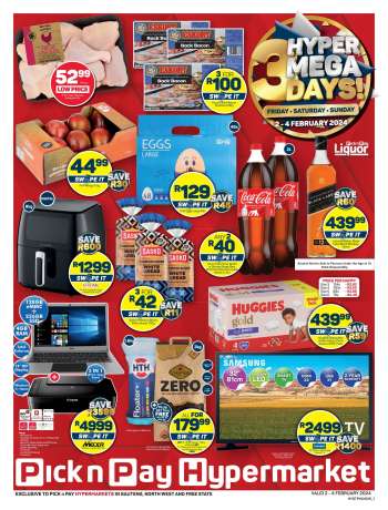 Pick n Pay Hypermarket catalogue  - 02/02/2024 - 04/02/2024.