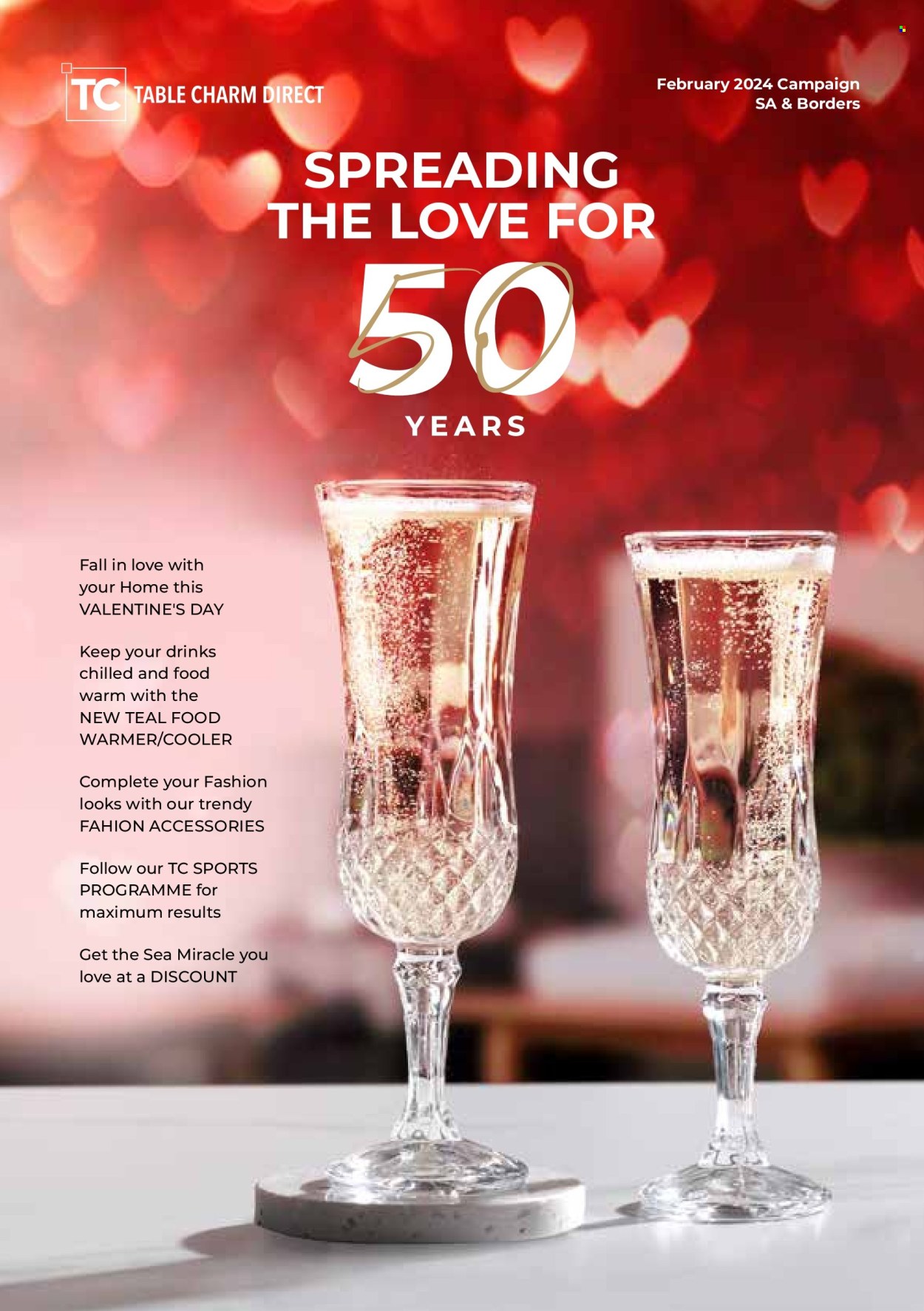 Table Charm Direct specials - 01/02/2024 - 29/02/2024. Page 1