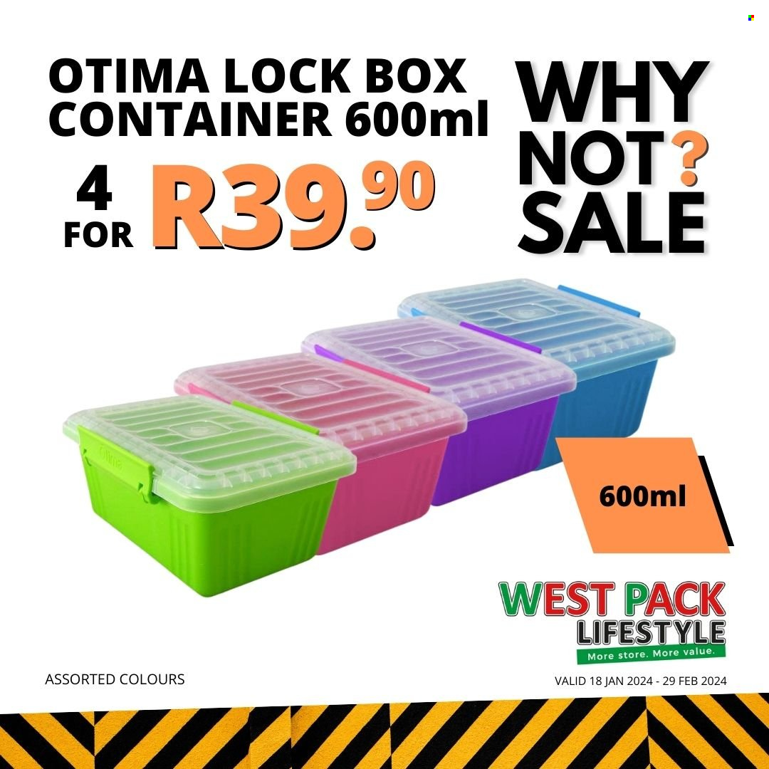West Pack Lifestyle specials - 18/01/2024 - 29/02/2024. Page 3