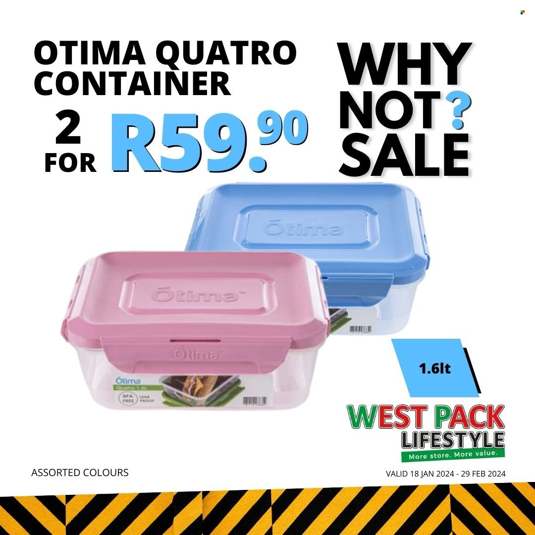 West Pack Lifestyle specials - 18/01/2024 - 29/02/2024. Page 4