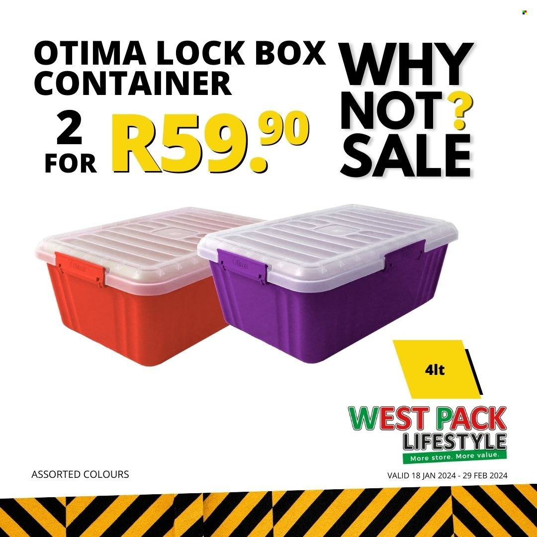 West Pack Lifestyle specials - 18/01/2024 - 29/02/2024. Page 8