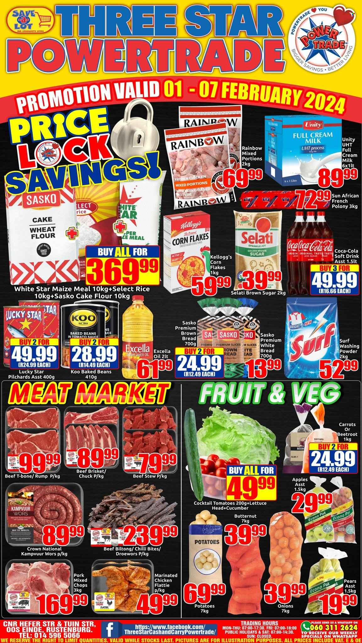 Three Star Cash and Carry specials - 01/02/2024 - 07/02/2024. Page 1
