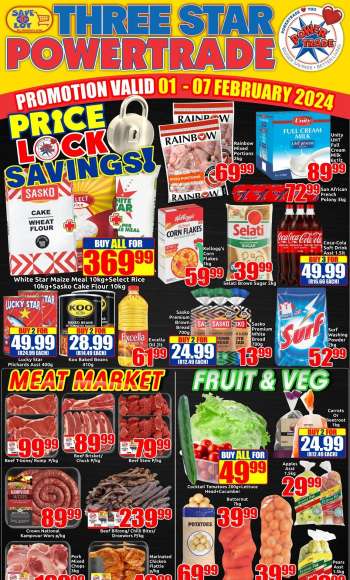Three Star Cash and Carry catalogue  - 01/02/2024 - 07/02/2024.