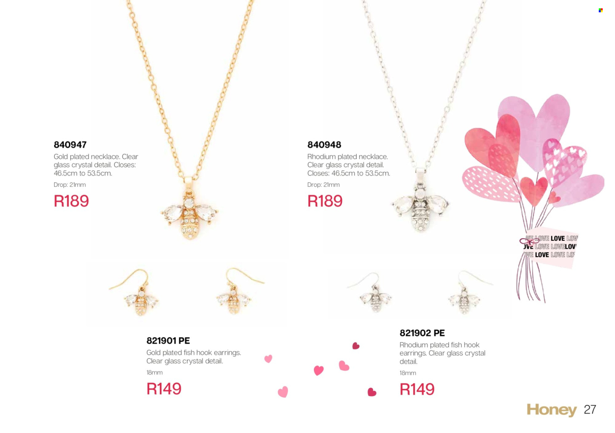 Honey specials. Page 29