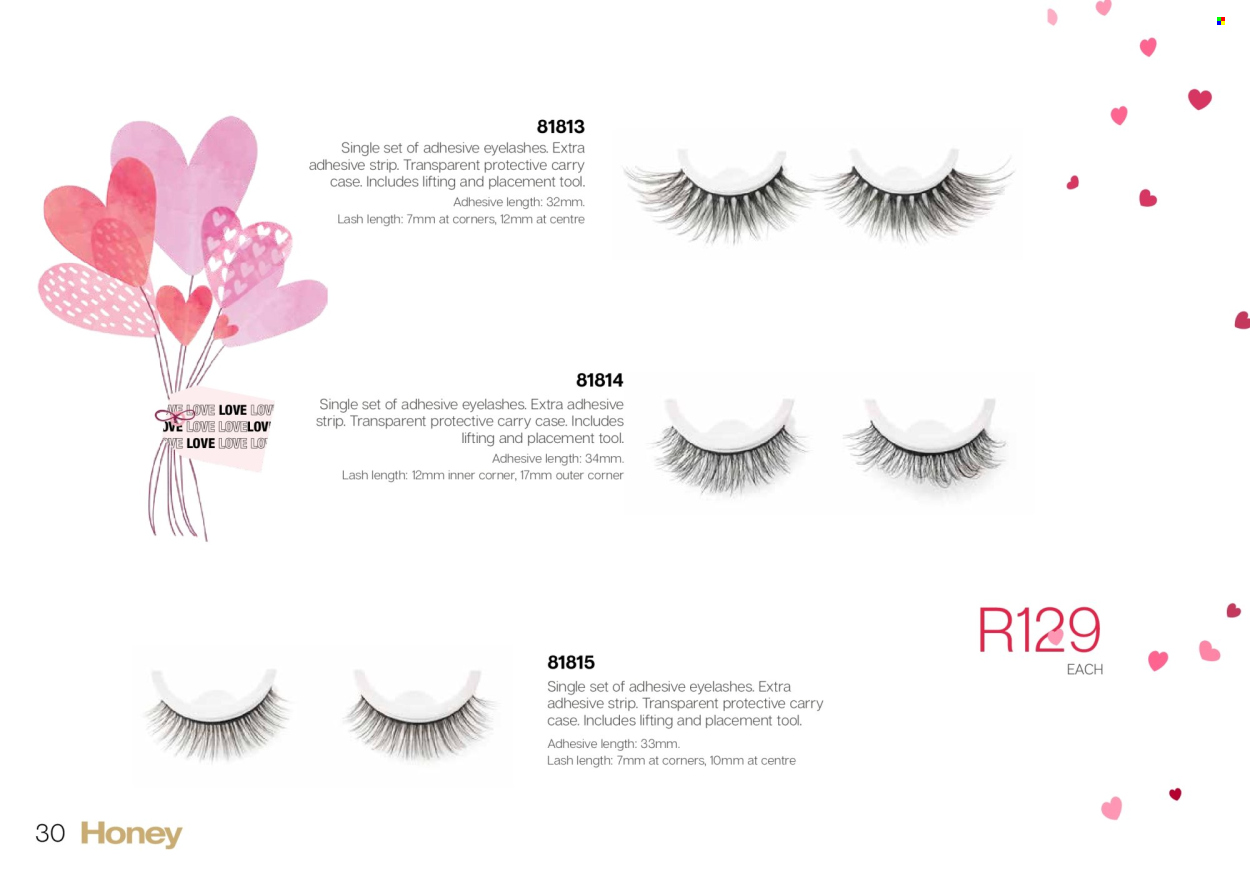 Honey specials. Page 32