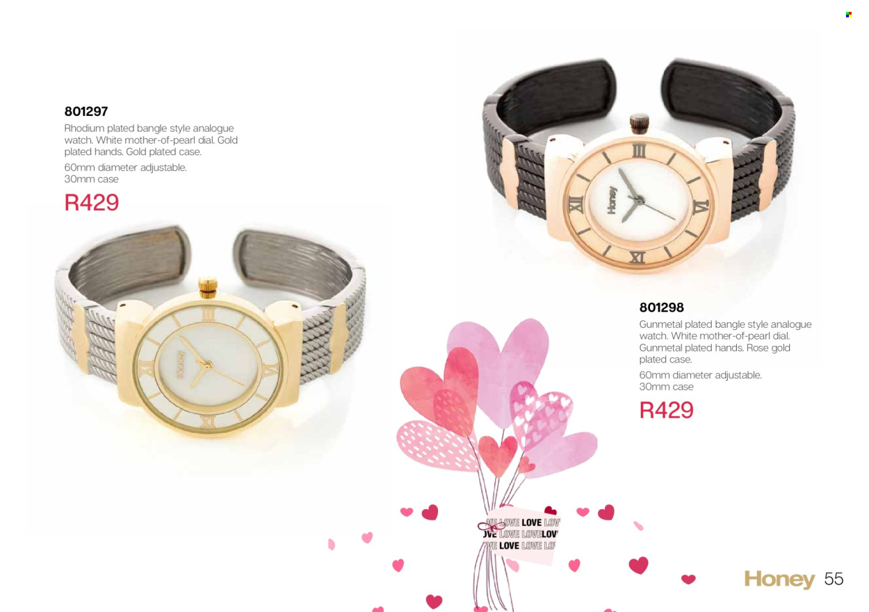 Honey specials. Page 57