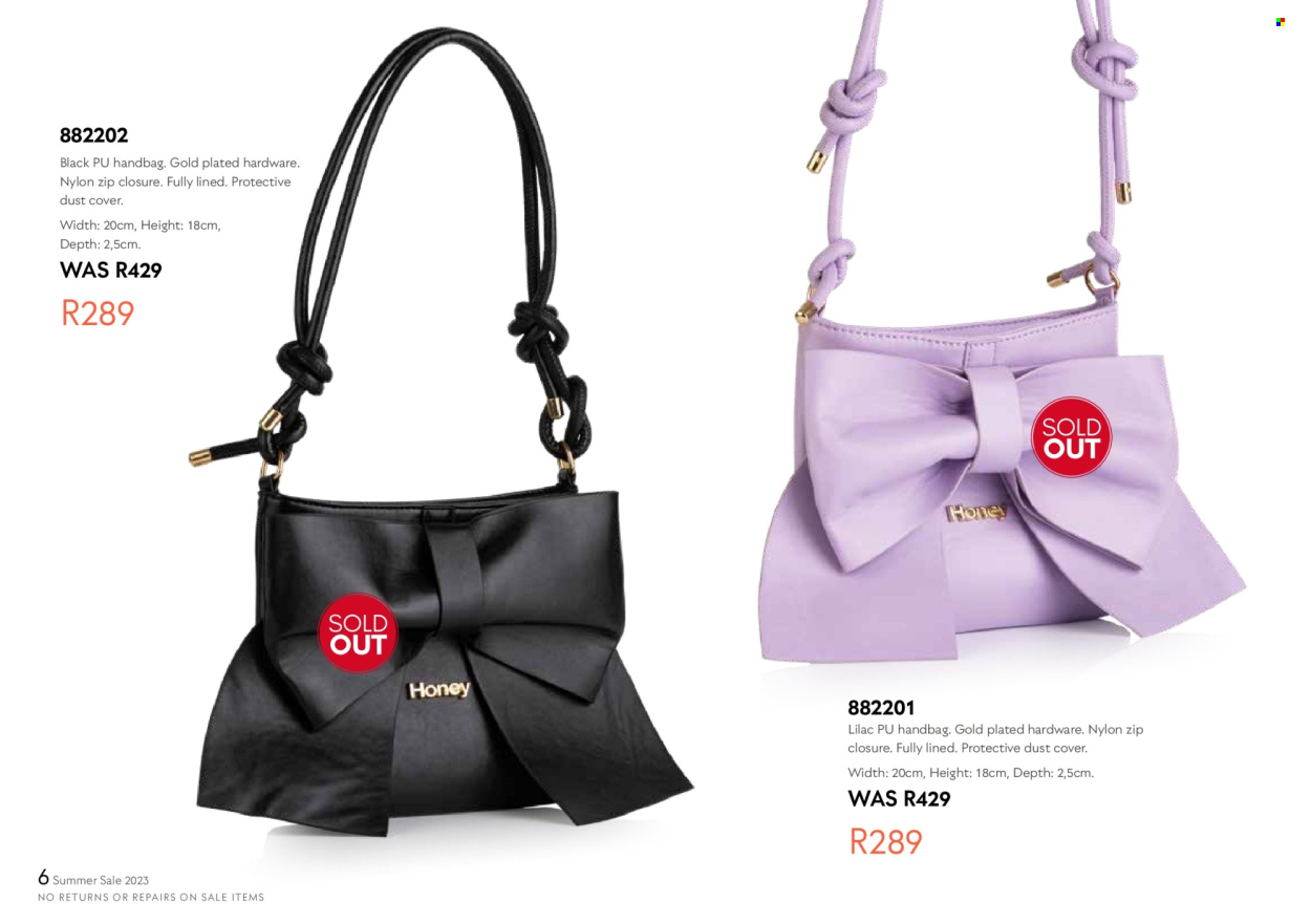 Honey specials. Page 8