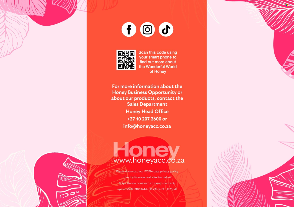 Honey specials. Page 118