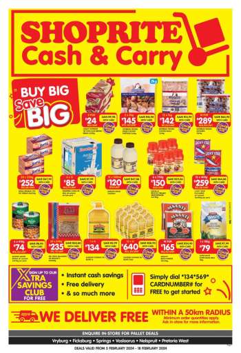 Shoprite catalogue  - 05/02/2024 - 18/02/2024.