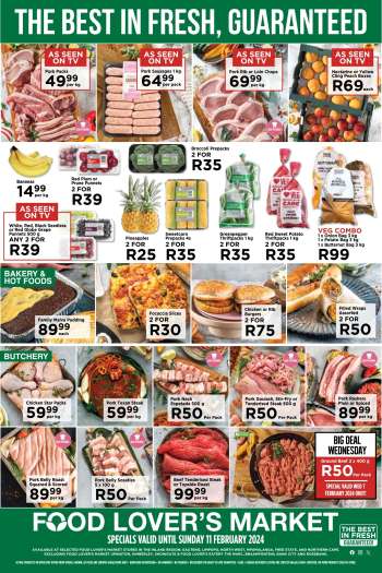 Food Lover's Market catalogue  - 05/02/2024 - 11/02/2024.